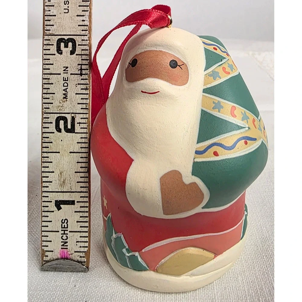 Hallmark Keepsake Jolly Santa Ornament Symbols of Christmas Patricia Andrews Box